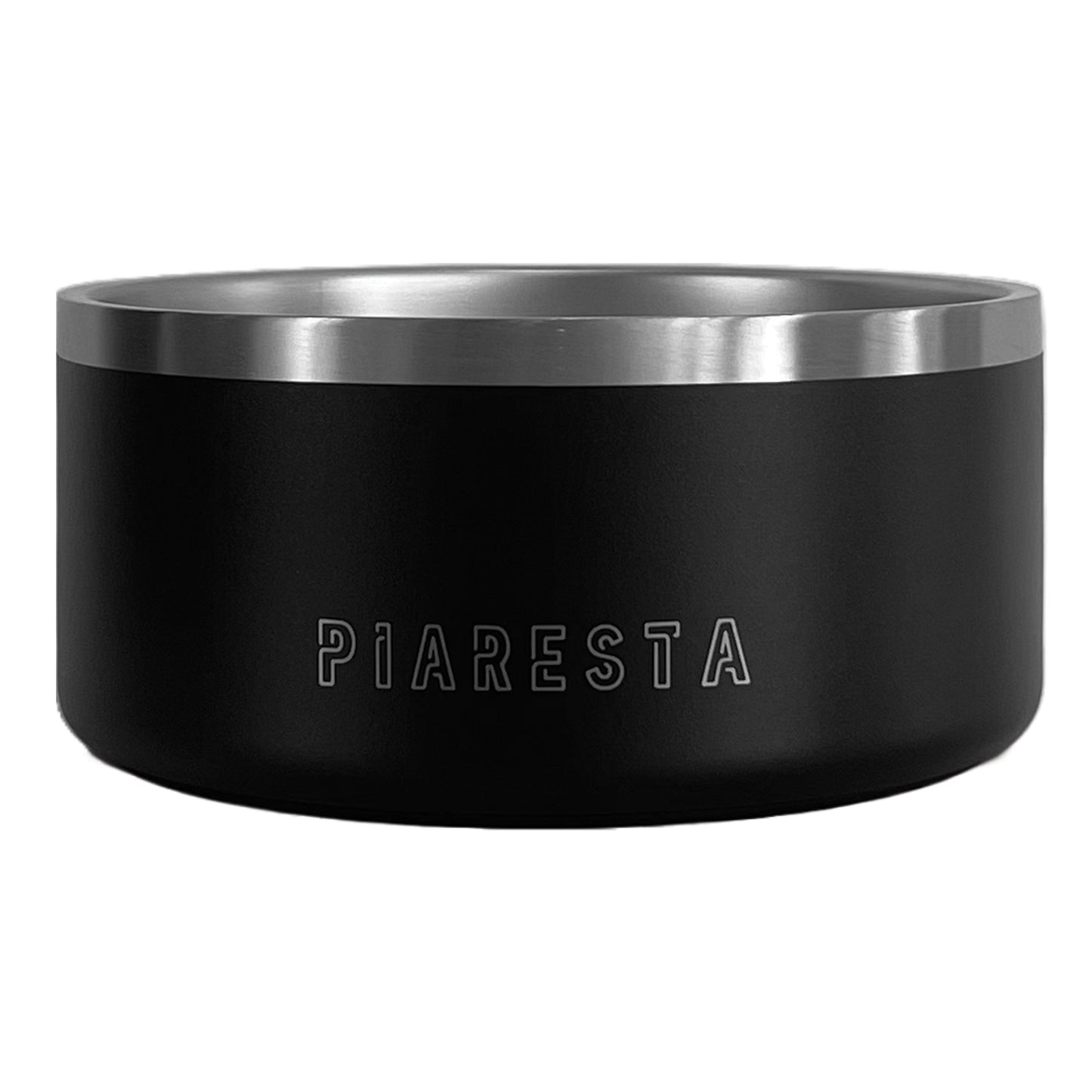 Black Stainless Steel Pet Bowl